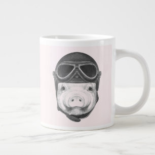 ダレデビル豚 ジャンボコーヒーマグカップ