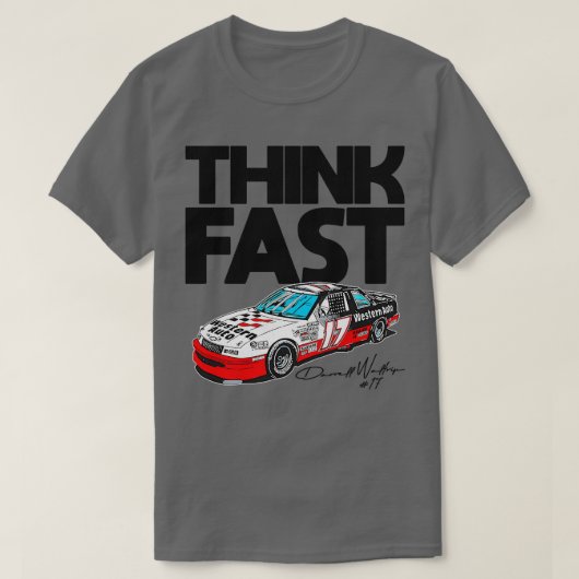 ダレル・ウォリ考えック・ファスト Tシャツ (デザイン正面)