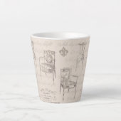 ダロックチェア カフェラテマグ (正面)