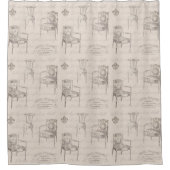 ダロックチェア シャワーカーテン (正面)