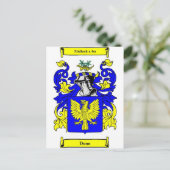 ダンアイルランドコートオブアームズ ポストカード (スタンド正面)