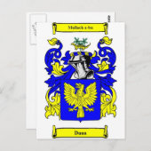 ダンアイルランドコートオブアームズ ポストカード (正面/裏面)