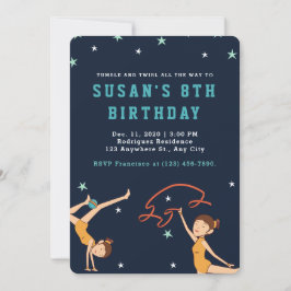 ダンエレガントサ |誕生日パーティー 招待状