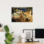 ダンカンによるシドニー・ケルトのリバイバル・アートのライダー ポスター (ホームオフィス)