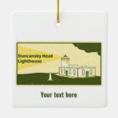 ダンカンスビーヘッドライトハウス セラミックオーナメント (裏面)