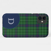 ダンカンタータンチェックプレイドモノグラムiPhone 5s ケース Case-Mate iPhoneケース (裏面(横))