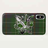 ダンカンタータンチェックライオン Case-Mate iPhoneケース (裏面(横))