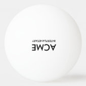 ダンカン木質ピンポンボール 卓球ボール (裏面)