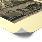 ダンキャノン、PAパノラママップ – 1903 ポスター (角)