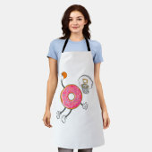 ダンキングドーナツホールフードチャンプ エプロン (着用した状態)