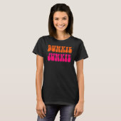 ダンキージャンキユニセックスーコーヒー1 Tシャツ (正面フル)