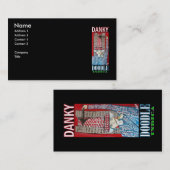 ダンキードゥルインディカ 名刺 (正面/裏面)