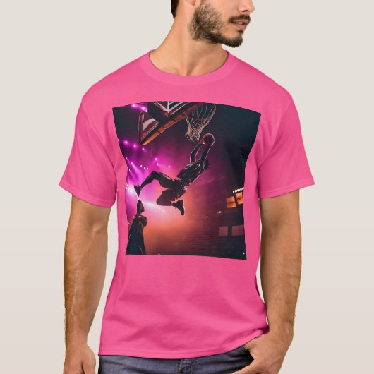 ダンクシルエットアクションショット Tシャツ (正面)