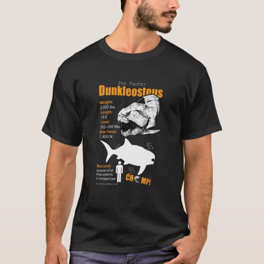 ダンクレオステウス Tシャツ (正面)