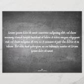 ダンケフュールdiese tolle Zeit auf einer Kreideterfel (裏面)