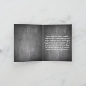 ダンケフュールdiese tolle Zeit auf einer Kreideterfel カード (内部)