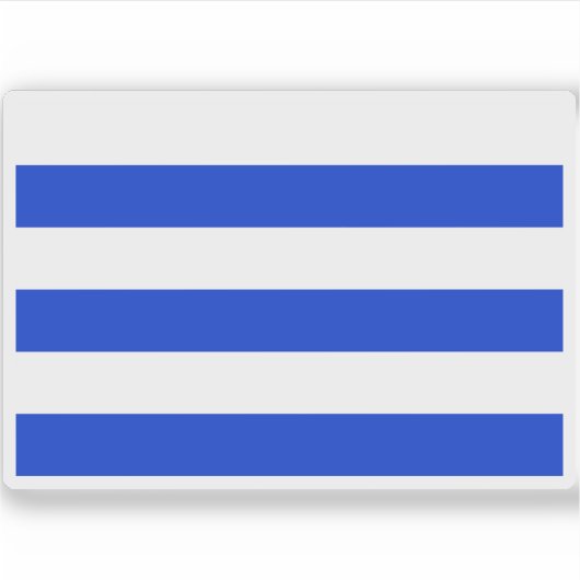 ダンケルク国旗 シール (正面)