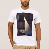 ダンケルク灯台の旅行ポスター Tシャツ (正面)