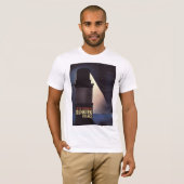 ダンケルク灯台の旅行ポスター Tシャツ (正面フル)