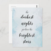 ダンケルストナクテプロジュジーレンダイヘルステンシュテルネ ポストカード (正面/裏面)