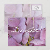 ダンケ!(ホルテンシア(ピンク)) – ポストカルテ ポストカード (正面/裏面)