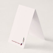 ダンサファンシーーの難解 名刺 (裏面)