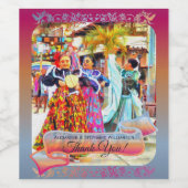 ダンサーありがとう2549 ワインラベル (シングルラベル)