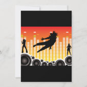 ダンサーおよびスピーカー招待状 招待状 (正面)