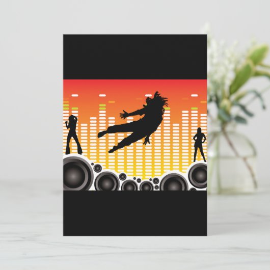 ダンサーおよびスピーカー招待状 招待状 (スタンド正面)