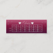 ダンサーかcammerまたはウェートレスのハンドアウト スキニー名刺 (裏面)