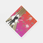 ダンサーとギター スタンダードランチョンナプキン (角)