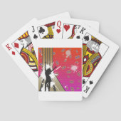 ダンサーとギター トランプ (裏面)