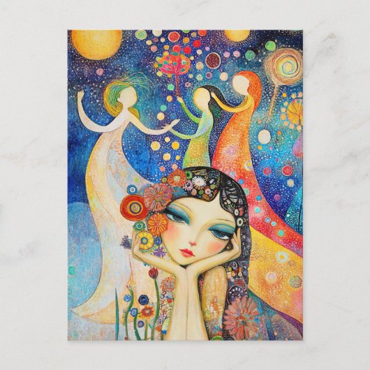 ダンサーとデイドリームス ポストカード (正面)