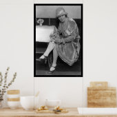 ダンサーと彼女のガーターフラスコ1926 ポスター (キッチン)