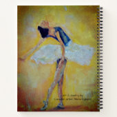 ダンサーと感動的詩 ノートブック (裏面)