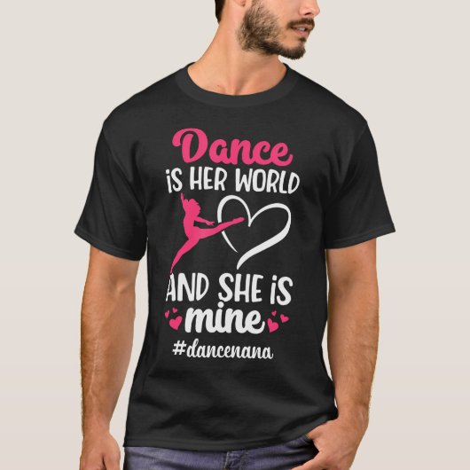 ダンサーなナナ ダンシングおばあちゃん 誇り Tシャツ (正面)