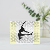 ダンサーのはがきの息 ポストカード (スタンド正面)