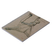 ダンサーのエドガー・ドガ|の勉強 ノートブック (左側)