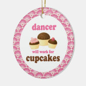 ダンサーのギフトのオーナメント セラミックオーナメント (左)