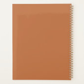 ダンサーのシルエット - 詩篇に基づいたデザイン プランナー手帳 (裏面)