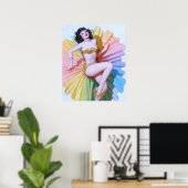 ダンサーのピン留め ポスター (ホームオフィス)