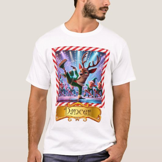 ダンサーのフリースタイル Tシャツ (正面)