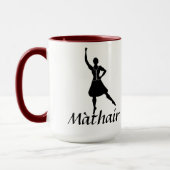 ダンサーのマグのMàthair マグカップ (左)