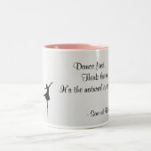 ダンサーのマグ ツートーンマグカップ (中央)