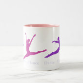 ダンサーのマグ ツートーンマグカップ (中央)