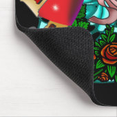 ダンサーの入れ墨のマウスパッド マウスパッド (コーナー)