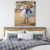ダンサーの勉強を消す キャンバスプリント (インサイチュ (寝室))