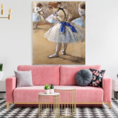 ダンサーの勉強を消す キャンバスプリント (インサイチュ (リビング))