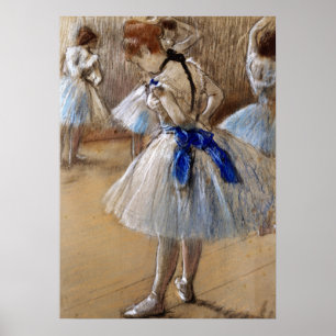ダンサーの勉強- Edgar Degas - c1890 ポスター