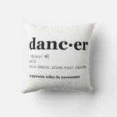 ダンサーの定義 クッション (裏面)